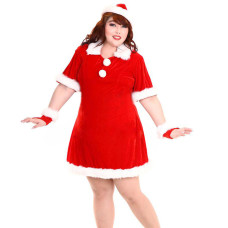 Christmas Costume Mrs Santa Claus dress X-SP055-XXL